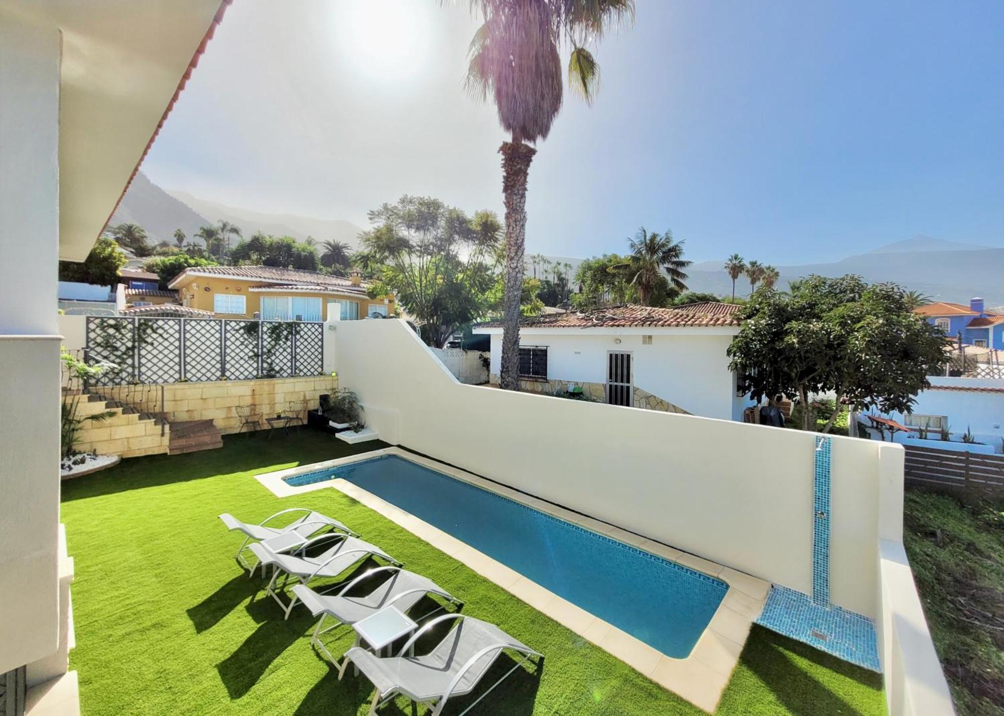 Villa Miya Del Sol Heated Pool La Orotava Esterno foto